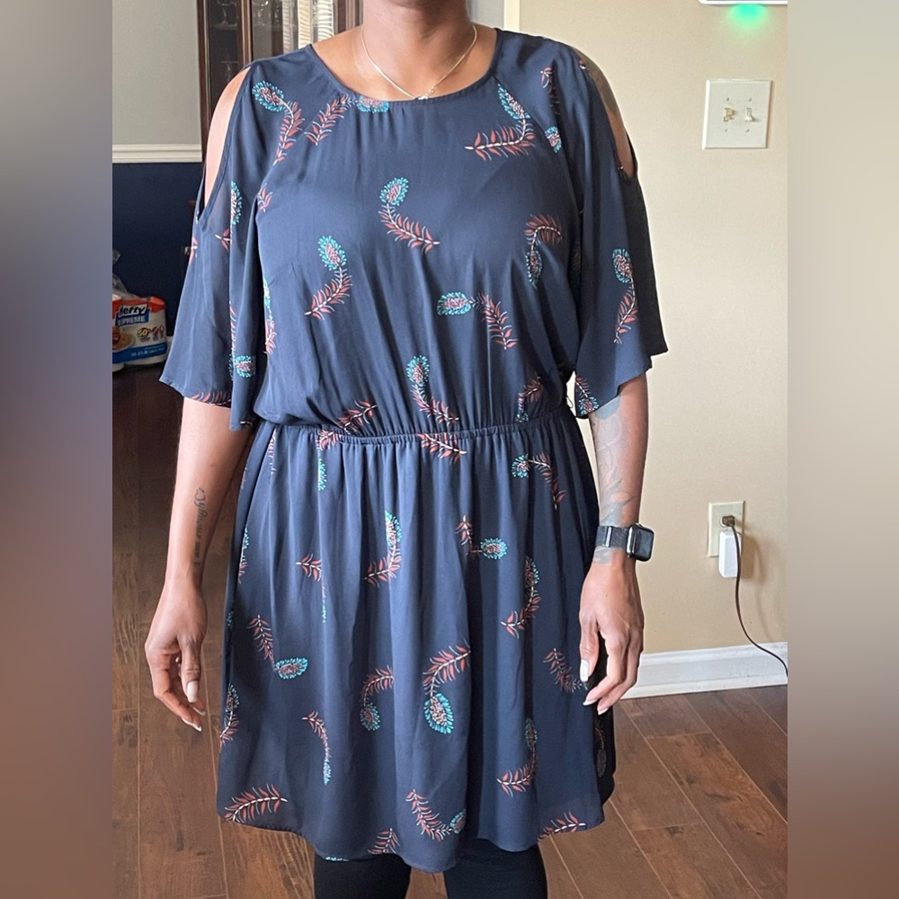 Blue dress